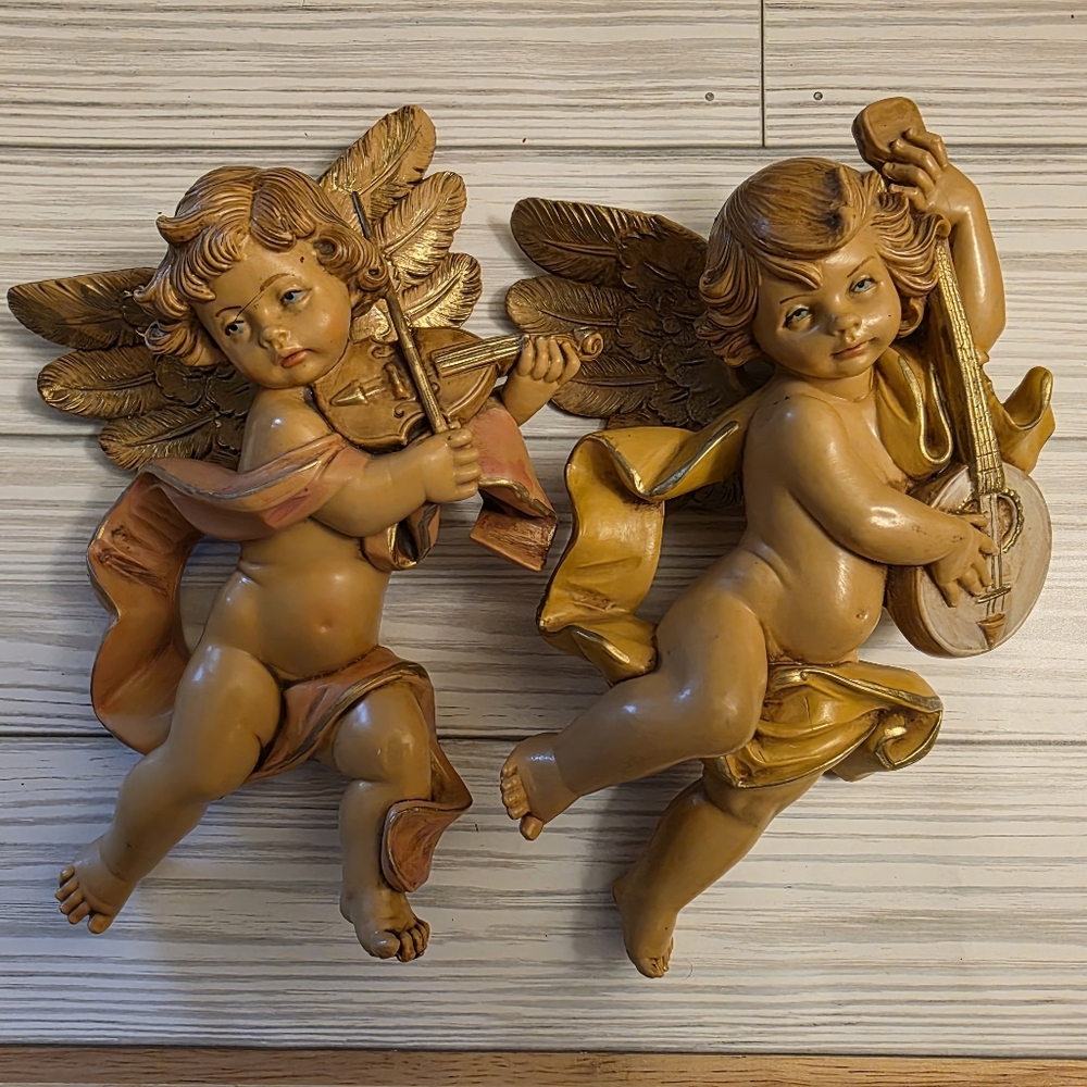 VINTAGE | SIMONELLI ANGEL CHERUBS | 1984 566 ITALY